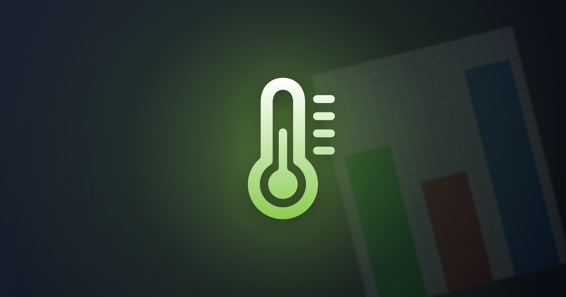 Show Mac temperature: thermometer and readout as a symbol for CPU temperature